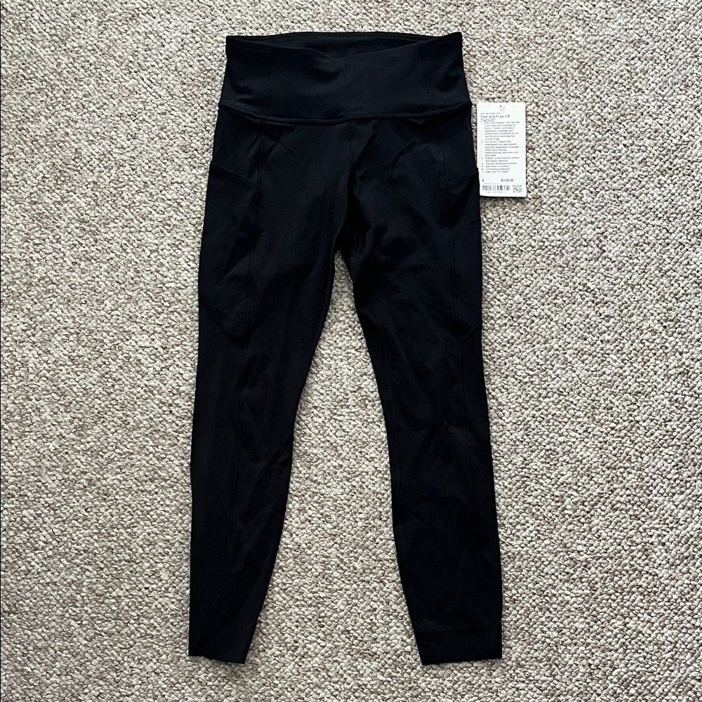Lululemon Fast and Free HR Tight 25” NWT size 6